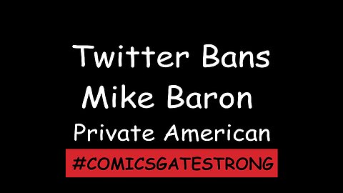 Mike Baron Gets Banned on Twitter
