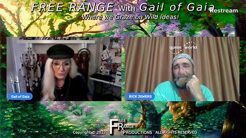 Divine Planetary Updates With Rick Jewers and Gail of Gaia on FREE RANGE