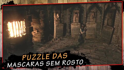 Resident Evil 1 Remastered, Puzzle das mascaras sem rosto | Gameplay PT-BR #9