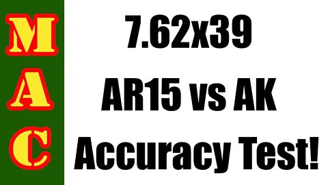 7.62x39 AR vs AK Accuracy Test: Is it the ammo or the gun?