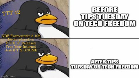 TTT 42 – KDE Frameworks 5.102, KODI 20 Released, and GNOME chatGPT extension