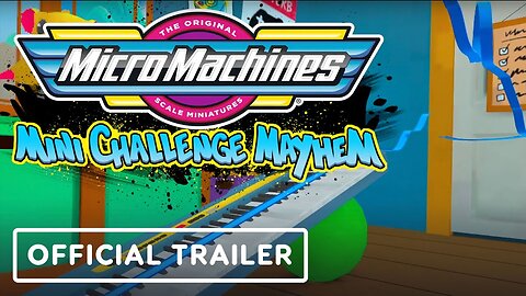 Micro Machines: Mini Challenge Mayhem - Official Alpha Gameplay Trailer | Upload VR Showcase 2023