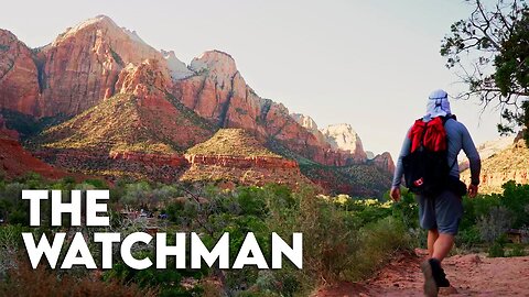 Hiking "The Watchman" in Zion National Park, Utah (Sony A7siii)
