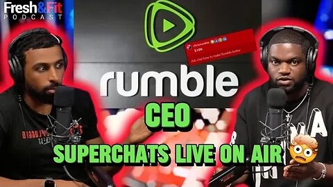 Chris Pavloski (Rumble CEO) Superchats Asking For Your 🫵 Advice