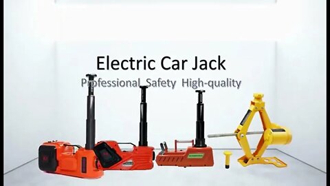 Electric Car Jack kit 12V 3 Ton Auto lift With Impact Wrench