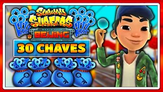 Subway Surfers Beijing 2020 | Ganhando 30 Chaves