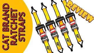 CAT RATCHET STRAPS - My Second Favorite Yellow & Black Tool Brand