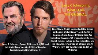 Dmitri Simes Jr. w/ Johnson CIA: Something Horrible Has Happened to US Military, Lloyd Austin is Dumb as Rock