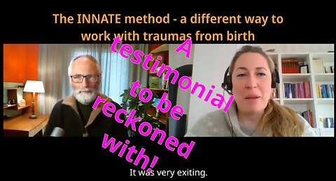 Traumas from birth healed with telepathy - The INNATE method