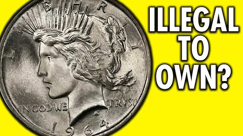 RAREST COIN OF ALL TIME? THE 1964 SILVER PEACE DOLLAR COIN