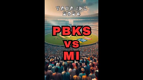 ENJOY PBKS vs MI IPL 2024 M.33 LIVE STREAMING NOW