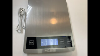 33 lbs oz Food Digital Kitchen Product Office Scale Weight Tare Backlit LCD Display