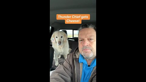 Thunder Chief get some cheese!