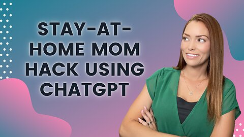 Stay-at-Home Mom Hack: ChatGPT's Weekly Meal Plan Creator for Easy Living!