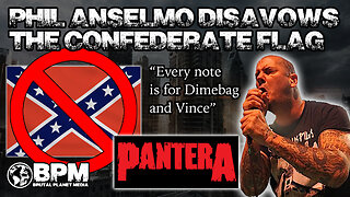 Phil Anselmo Disavows Confederate Flag "Every Note is for Dime & Vince"