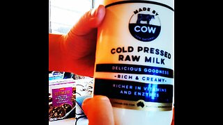 Cold Pressed Raw Milk Vs UHT Full Cream Milk and Reviewing NesQuik
