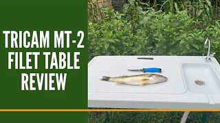 The Tricam MT-2 Outdoor Fish and Game Cleaning Table Review / Best Filet Table