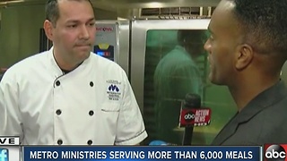 Metropolitan Ministries serving more than 6,000 meals