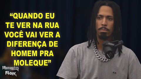 MANO BROWN FICOU IRRITADO COM YOUNG MASCKA | MOMENTOS FLOW