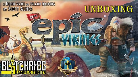 Tiny Epic Vikings Unboxing / Kickstarter All In