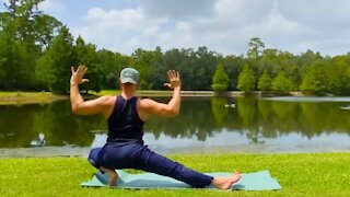 Yoga Flow for Tight Hips and Back with Coach Vigue