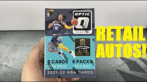 Panini NBA Donruss Optic 2021-22 Basketball Blaster Box Opening