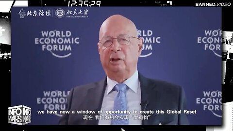 Klaus Schwab | "We Have Now a Window of Opportunity to Create This Global Reset, Using Technologies of the Fourth Industrial Revolution, Artificial Intelligence, the Internet of Things, the Capabilities That We Have with Genetic Editing."