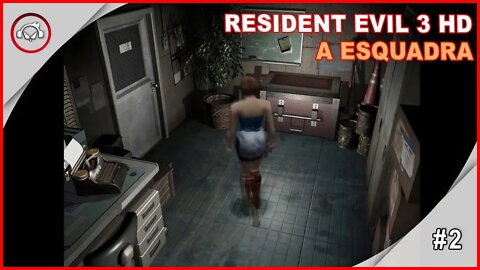 Resident Evil 3 HD Remasterizado A Esquadra #2 - Gameplay PT-BR