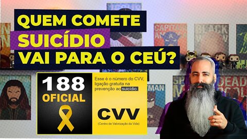 QUEM COMETE SUICÍDIO VAI PRO CÉU?