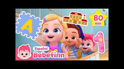 ¡Juguemos y Aprendamos con Bebefinn! | Regreso a Clases🏫 | Bebefinn Canciones Infantiles