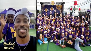 Lakers Dwight Howard Is Loved By The Kids!