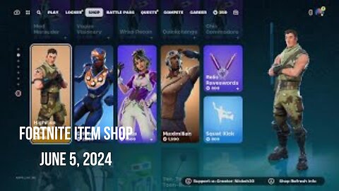 Fortnite Item Shop|June 5, 2024