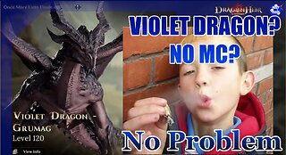 🐲🐲 (Not so) F2P Easy Kill - Violet Dragon Lvl 120 🐲🐲