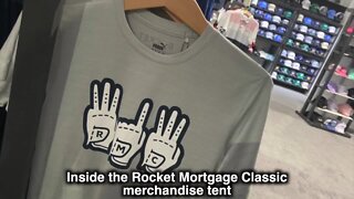 VIDEO: 'Detroit Golf City.' Inside the Rocket Mortgage Classic merchandise tent