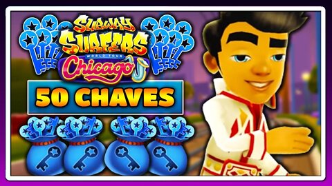 Subway Surfers Chicago 2019 | Ganhando 50 Chaves