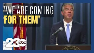 California AG Bonta issues warning to fentanyl dealers and suppliers