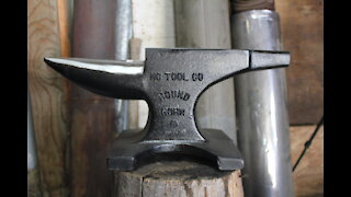 NC tool 80lbs round horn anvil first impression and review