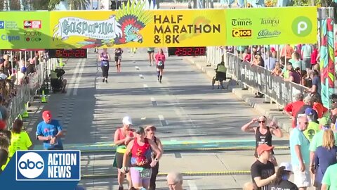 02:50-02:55 Sunday | Publix Gasparilla Distance Classic Finish Line