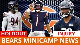 Chicago Bears Minicamp News On Robert Quinn, Justin Fields + Dakota Dozier Injury