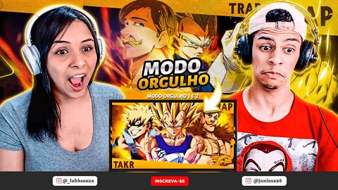 (2 em 1) MODO ORGULHO 1 e 2 - TAKERU [Prod. Sidney Scaccio] | [React RapNerd] 🔥