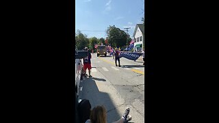 Supporters of Presidential Candidates Milford NH Labor Day Parade #VivekRamaswamy