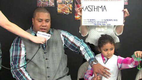 Little Boy Healed of Asthma of 6 Years