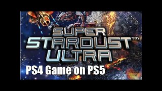 Super Stardust Ultra PS4 Game on PS5