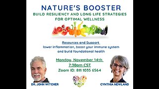 Nature's Booster. with Dr. John Witcher