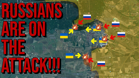 Russians Successfully Advance Towards Seversk | Ukrainian Attacks Become More And More Desperate!