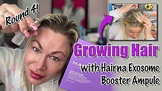 Growing Hair with Hairna Exosome Ampule, Maypharm.net | Code Jessica10 Saves you Money