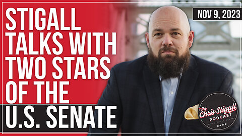 Stigall Talks With Two Stars of the U.S. Senate