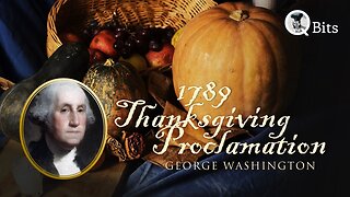 #8888 // 1789 THANKSGIVING PROCLAMATION - LIVE