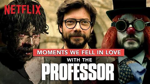 Money Heist Professor: Moments We Fell In Love With Him | La Casa De Papel | Best Series