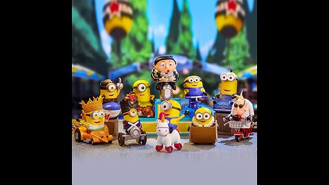 POP MART Minions Mount Series 9PC Blind Box Toy